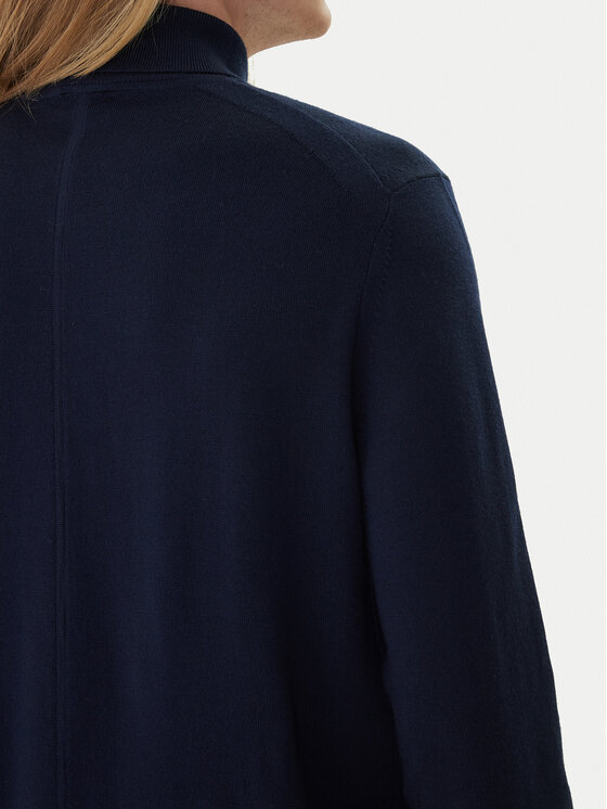 Calvin Klein Calvin Klein Rollkragenpullover LV04LD317G Blau Regular Fit