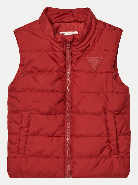 Guess Guess Vestă H4YT01 WCFM0 Roșu Regular Fit