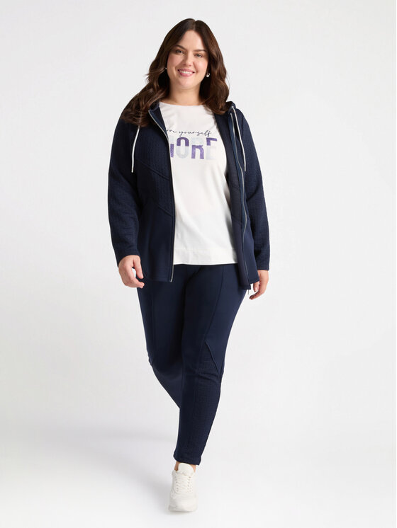 Fiorella Rubino Fiorella Rubino Pantaloni di tessuto P812L002096N034 Blu Regular Fit
