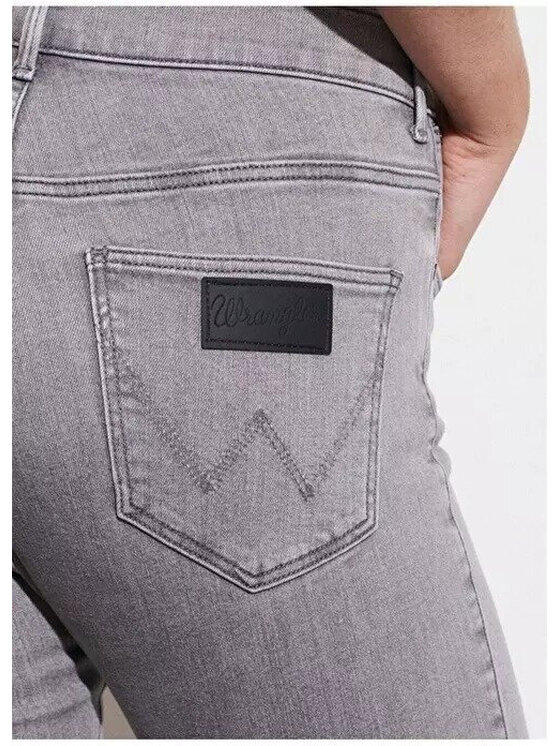 Wrangler Wrangler Jeans HIGH RISE SKINNY Grigio Slim Fit