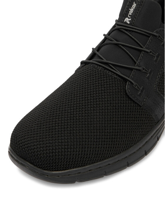 Rieker Rieker Sneakersy B7796-01 Czarny