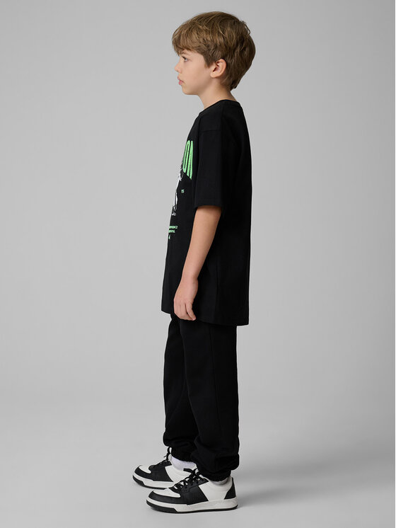 4F 4F Spodnie dresowe STREET SPORT Czarny Regular Fit