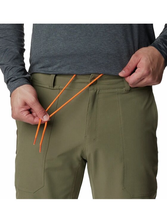 Columbia Columbia Spodnie outdoor 205474 Zielony Regular Fit