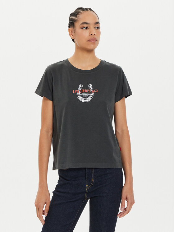 Levi's® Levi's® T-krekls Graphic A8804-0027 Melns Boxy Fit