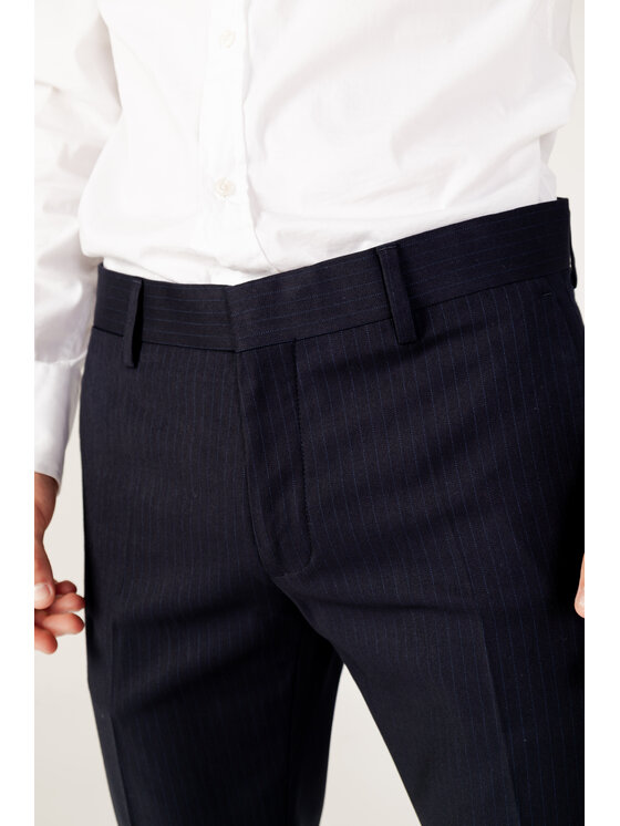 Antony Morato Antony Morato Spodnie garniturowe BONNIE SLIM FIT IN Niebieski Slim Fit