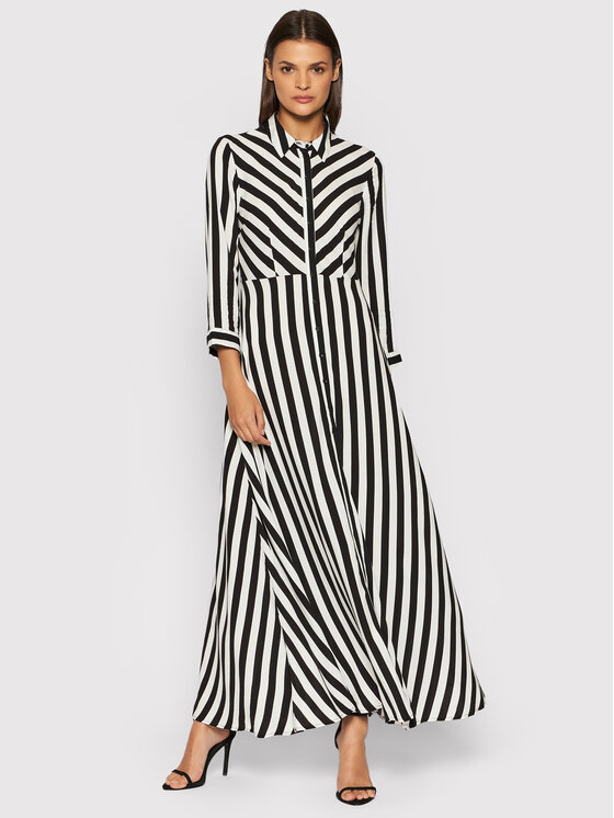 YAS YAS Haljina košulja Savanna 26022663 Bijela Regular Fit