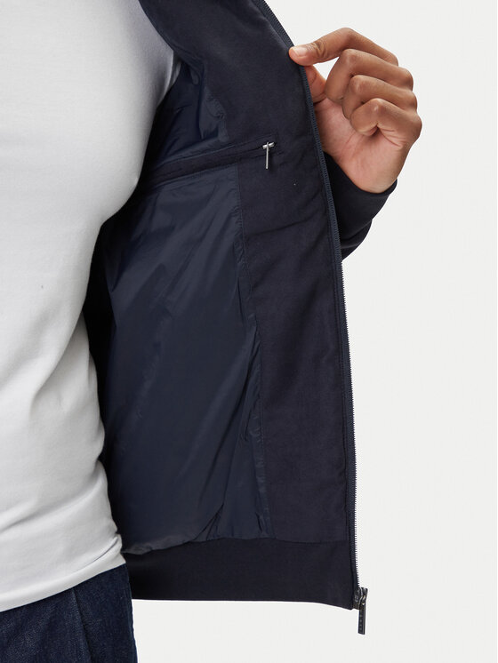 Bugatti Bugatti Übergangsjacke 8700-85072D Dunkelblau Regular Fit