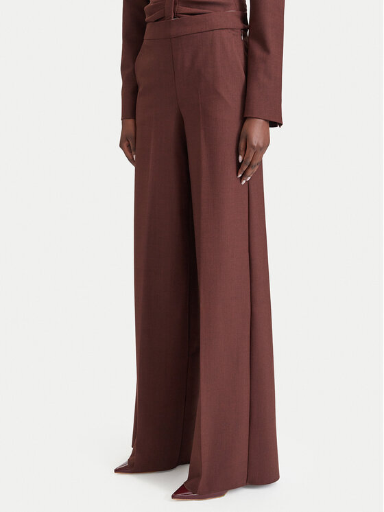 Marella Marella Palazzo püksid Ghinea 2623136052 Pruun Wide Leg