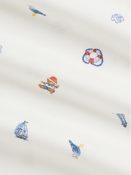 Polo Ralph Lauren Polo Ralph Lauren Komplet otroških bodyjev﻿ 320B14078001 Bela