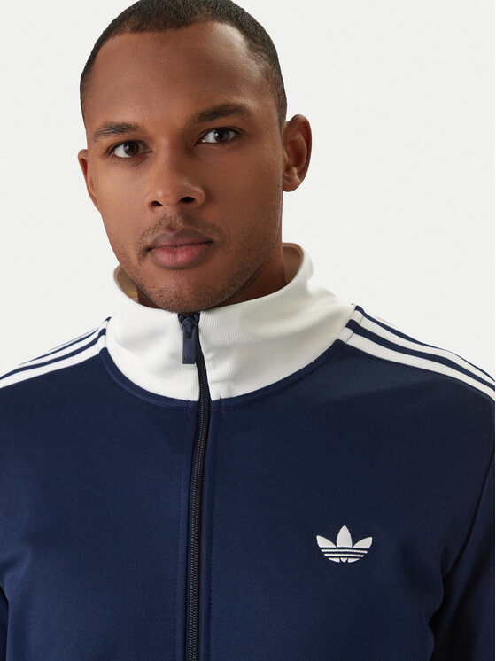 adidas Mikina adicolor Classic KE3526 Tmavomodrá Slim Fit | Modivo.cz