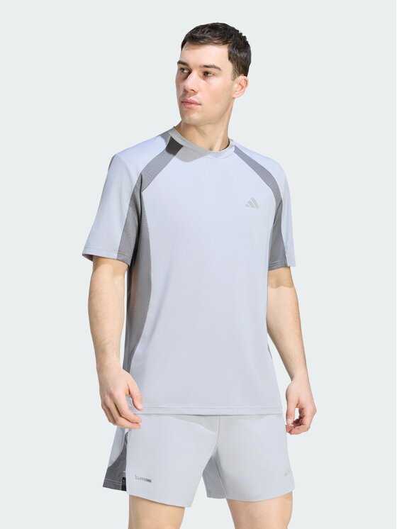 adidas adidas Koszulka techniczna 167794 Szary Regular Fit