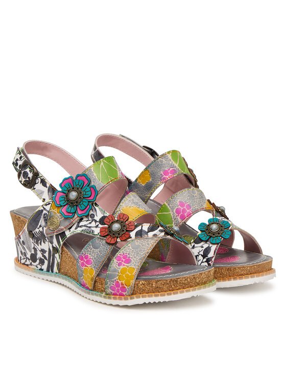 Laura Vita Laura Vita Босоніжки Bonito 37 Кольоровий