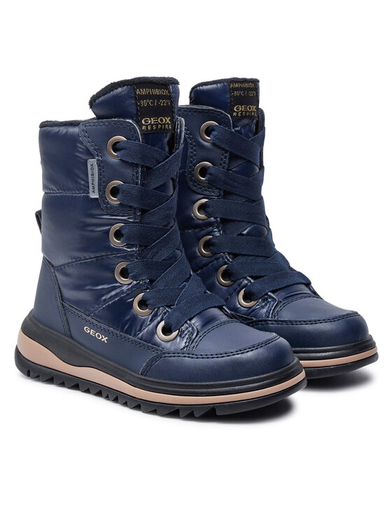 Geox Geox Kozaki J Adelhide Girl B Ab J16EWA 0LVBC C4002 M Granatowy
