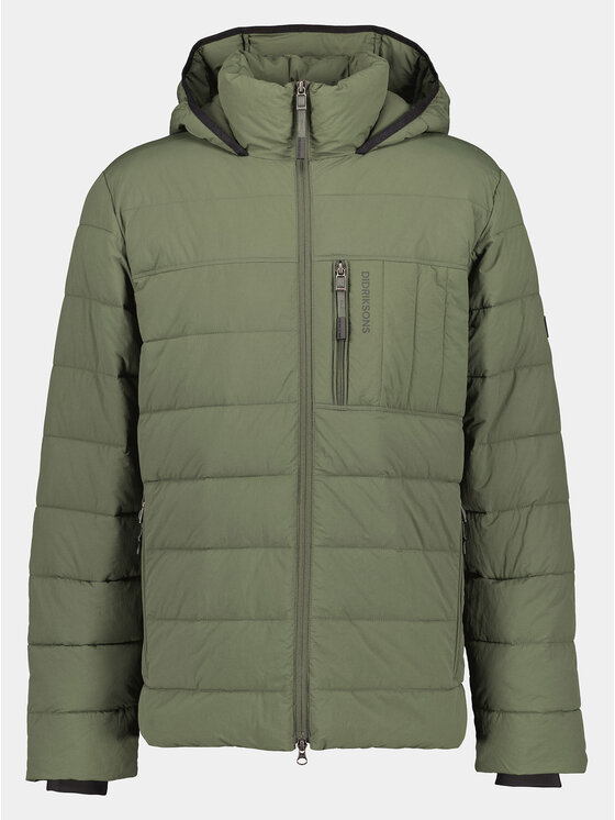 Didriksons Didriksons Kurtka zimowa Jona Usx Jkt 504923 Zielony Regular Fit