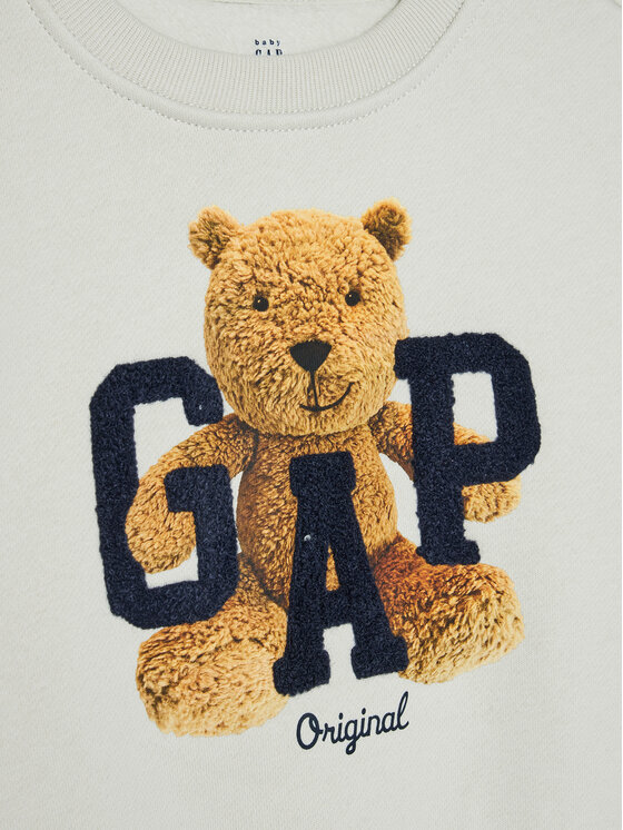 Gap Gap Pulóver 627729-01 Bézs Regular Fit
