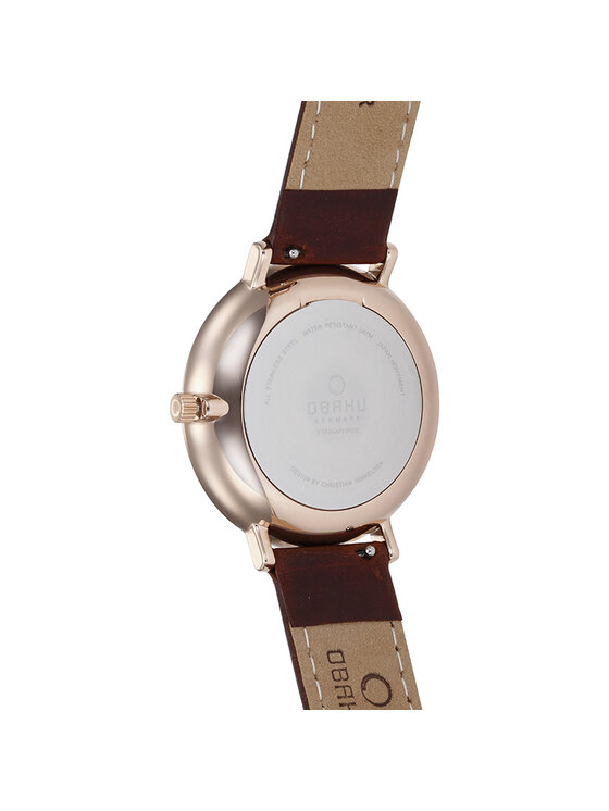 Obaku Obaku Hodinky V182GMVWRB Černá