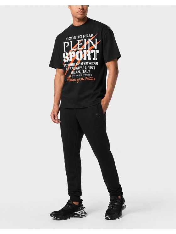 Plein Sport Plein Sport T-Shirt 32331 Černá Regular Fit