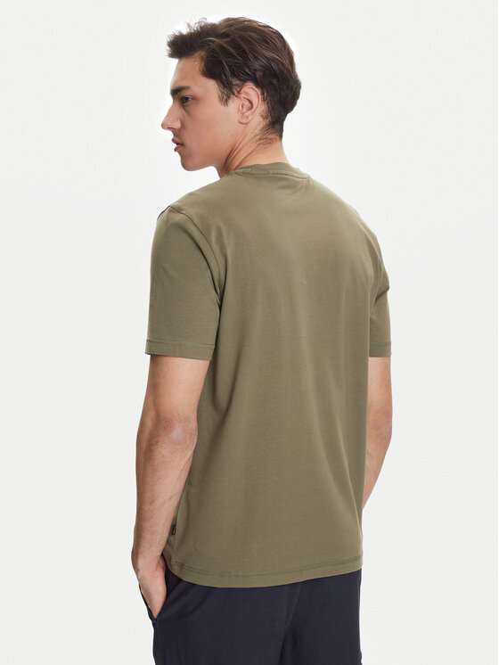 BOSS BOSS Тишърт Te_Container 50546920 Каки Regular Fit