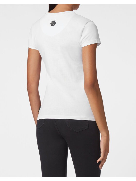 PHILIPP PLEIN PHILIPP PLEIN T-Shirt 4867 Bílá