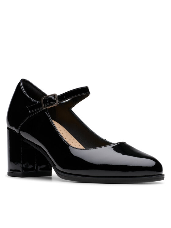 Clarks Clarks Pantofi Freva 55 Strap 26181337 Negru