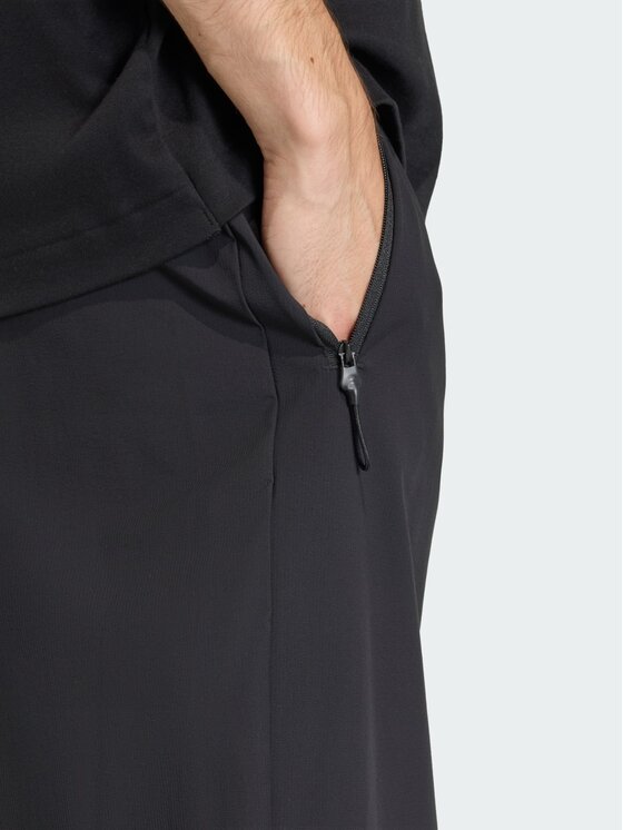 adidas adidas Spodnie materiałowe 159319 Czarny Loose Fit