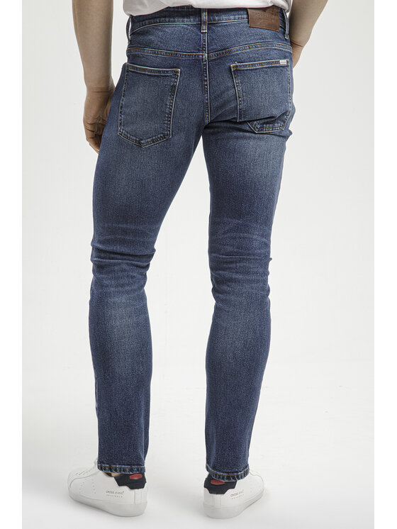 Cross Jeans Cross Jeans Jeansy E 185-224 Niebieski Slim Leg
