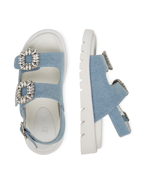 Eva Minge Eva Minge Sandalen SNOWDROP-I75-563 Blau