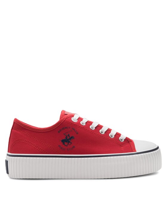 Beverly Hills Polo Club Beverly Hills Polo Club Sneakers aus Stoff BHPC027M Rot