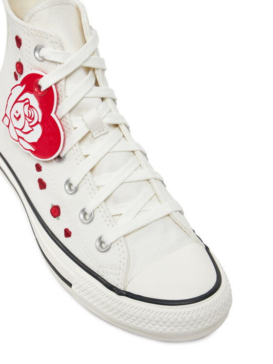 Converse Converse Кецове Chuck Taylor All Star Roses A13650C Бял