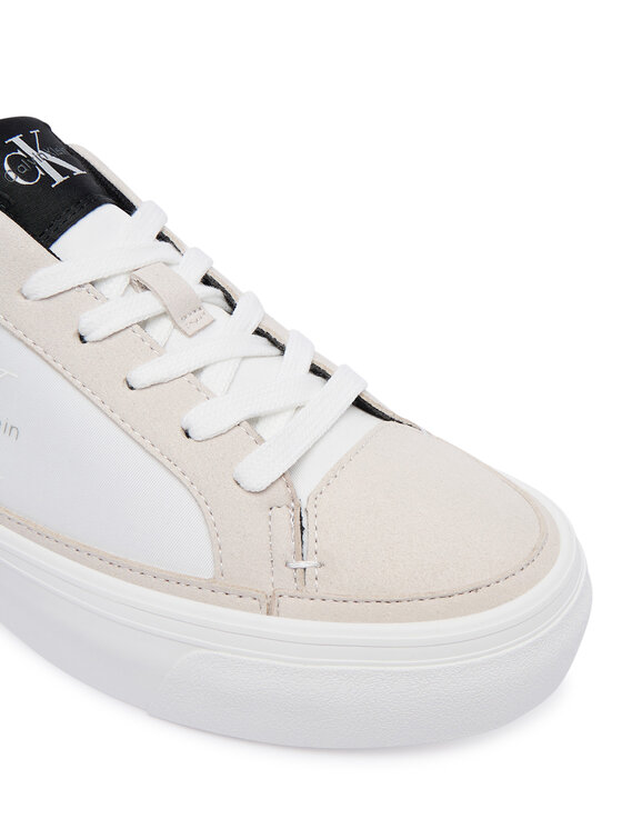 Calvin Klein Calvin Klein Sneakers Vulc Flatf Laceup HW0HW03086 Bianco