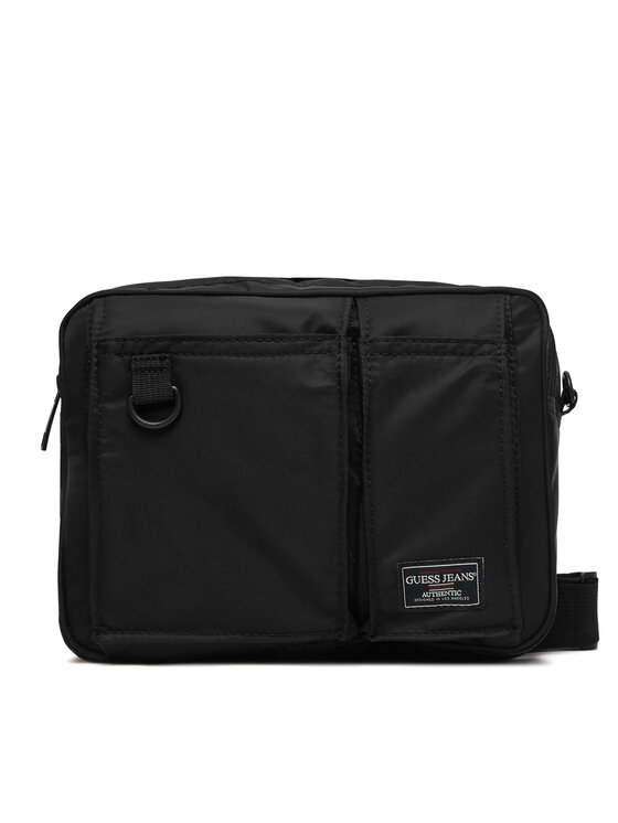 Guess Jeans Guess Jeans Torbica za okrog pasu M6RZ02 WK512 Črna