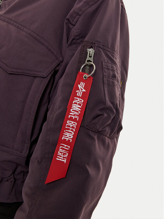 Alpha Industries Alpha Industries Átmeneti kabát 148011 Lila Regular Fit