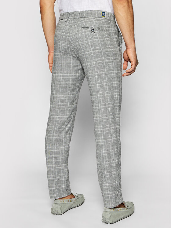 Pierre Cardin Pierre Cardin Chino kalhoty 3520/000/4911 Šedá Regular Fit
