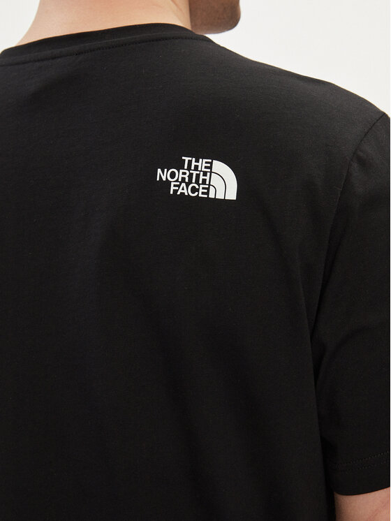 The North Face The North Face T-Shirt Easy NF0A87N5 Μαύρο Regular Fit