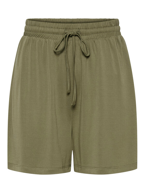 Pieces Pieces Stoffshorts Anora 17148783 Grün Regular Fit