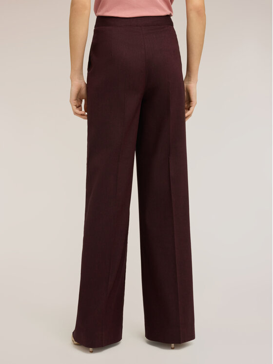 Motivi Motivi Pantaloni di tessuto P064Q004508N036 Bordeaux Over Fit