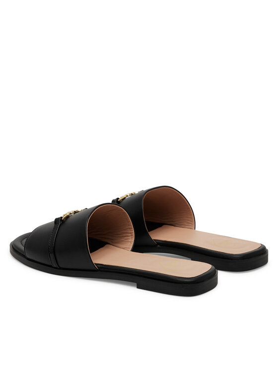 LOVE MOSCHINO LOVE MOSCHINO Klapki JA28082G1MIA400A Czarny