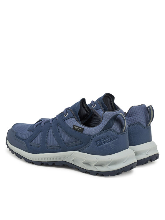 Jack Wolfskin Jack Wolfskin Trekking čevlji Woodland 2 Texapore Low 4051341 Mornarsko modra