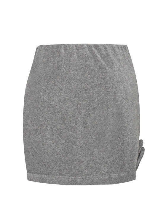 Magda Matyja Magda Matyja Spódnica mini LOUISIANA SKIRT Szary Fitted Fit