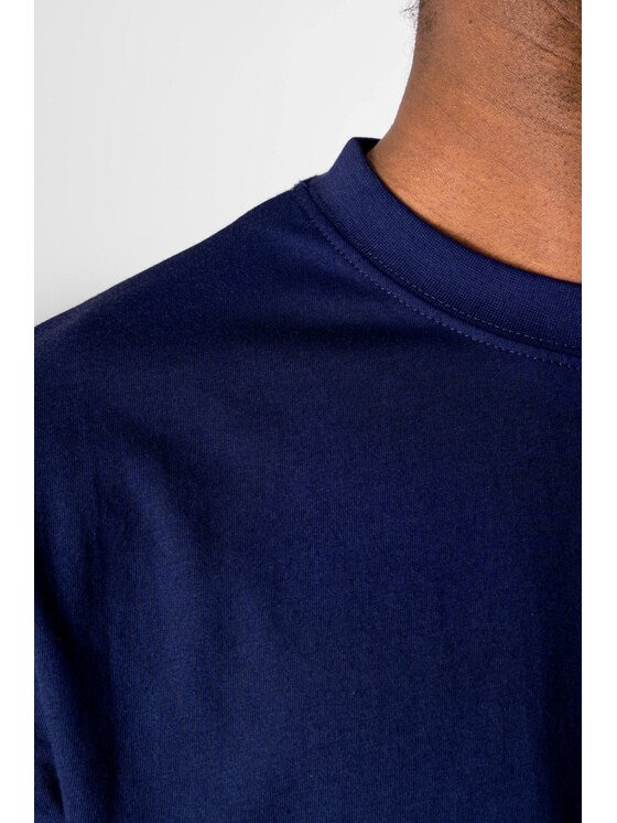 TeeShoppen TeeShoppen T-Shirt 'Oversized Collection' Niebieski Oversize