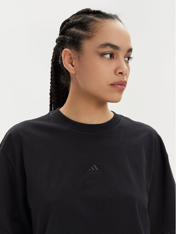 adidas adidas T-Shirt ALL SZN IR8864 Μαύρο Oversize