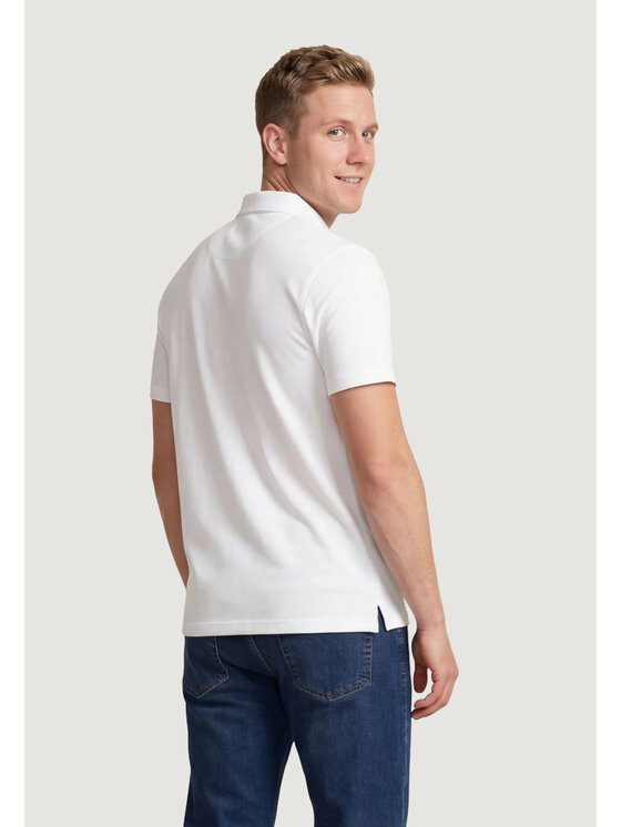 Armani Exchange Armani Exchange Polo XM002232 AF10364 Bianco Casual Fit