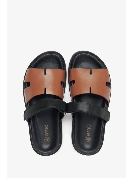 Estro Estro Ciabatte ER00115100 Marrone