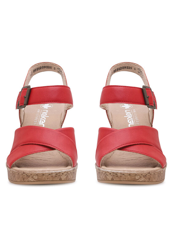 Rieker Rieker Sandalen 66853-33 Rot
