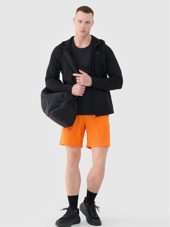 4F 4F Szorty sportowe MULTI ACTIVE Pomarańczowy Regular Fit