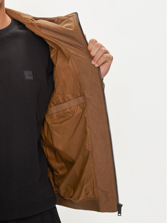 BOSS Boss Prehodna jakna Oseam-W 50518720 Rjava Regular Fit