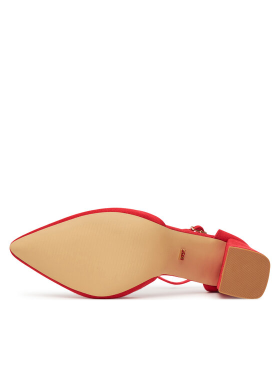 DeeZee DeeZee Czółenka DF-82616-85-35621 Czerwony