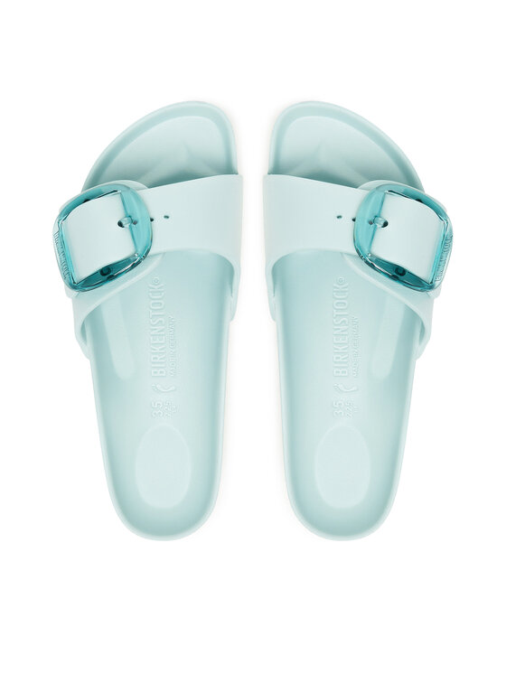 Birkenstock Birkenstock Ciabatte Madrid Big Buckle Eva 1029614 Celeste