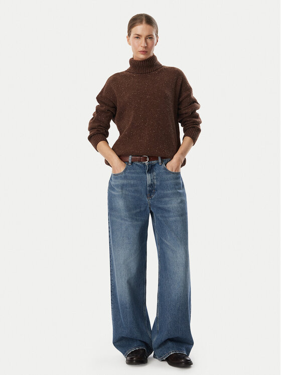 Barbour Barbour Rolák Stanford LKN1864RU51 Hnedá Oversize