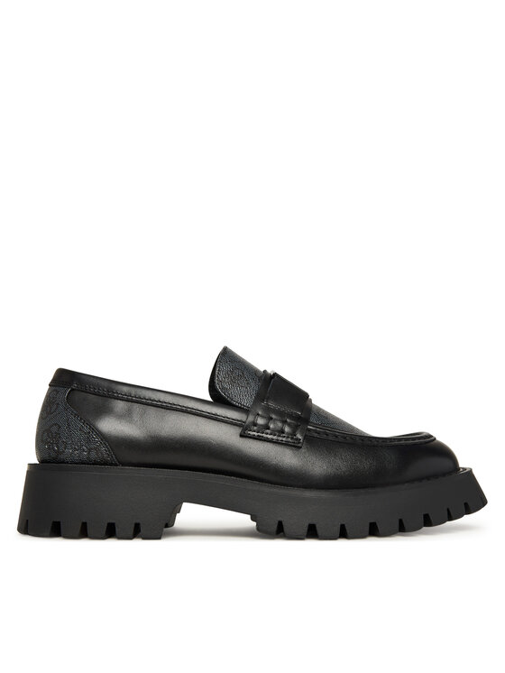 Guess Guess Loafersy FMFZIA LEL14 Černá